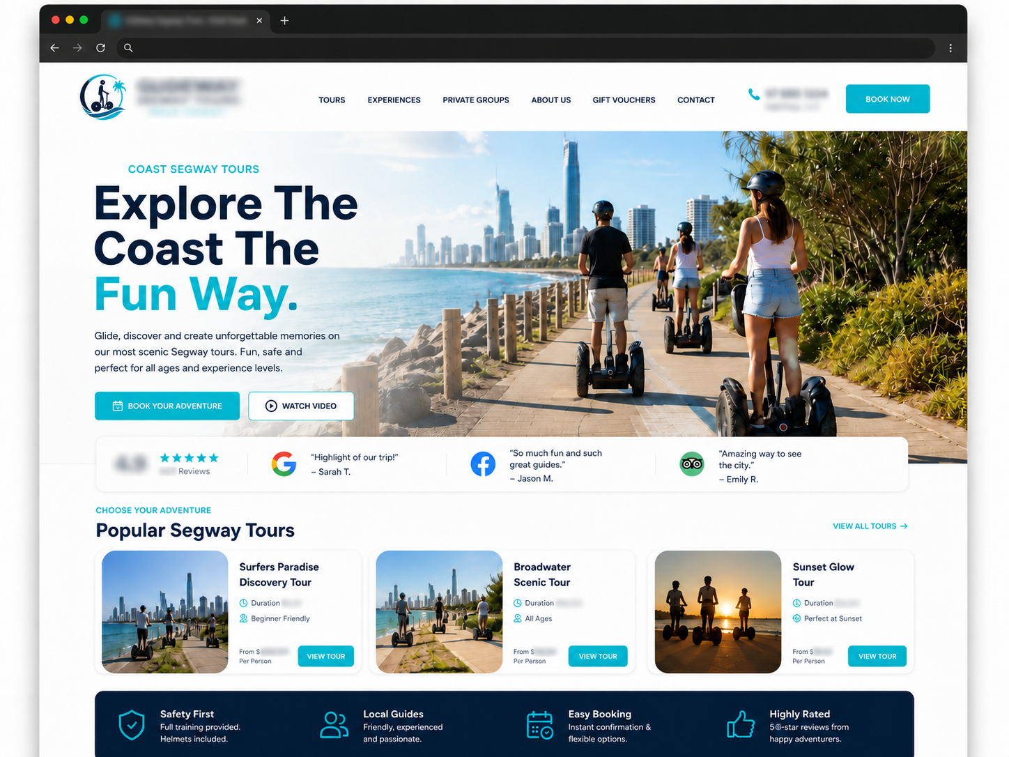 Client website preview